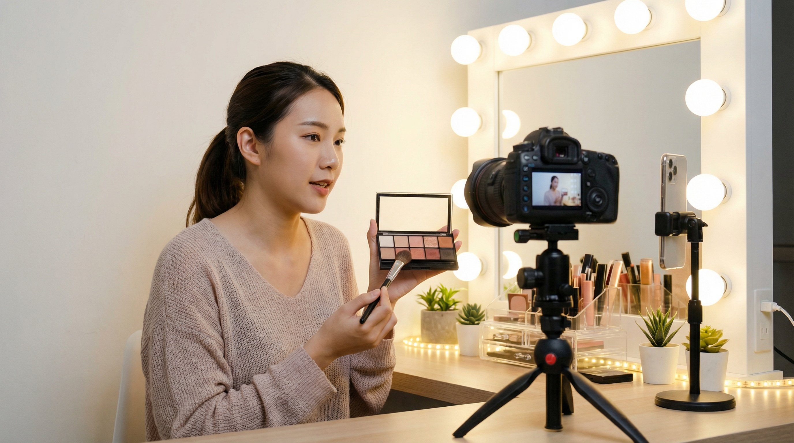 极品反差美妆视频教程